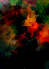 暗闇に光るカラフルなテクスチャ背景