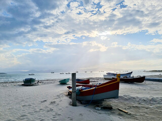 boat on the beach