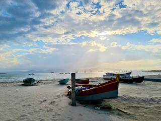 boat on the beach