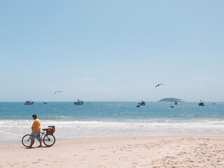 couple on the beach