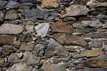 texture of old masonry wall, horizontal format