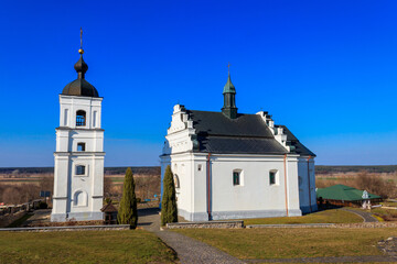 Fototapeta na wymiar St. Elijah Church in Subotiv village, Ukraine