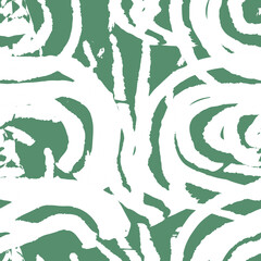 seamless vector pattern abstract circles brush bristles for fabric, wallpaper or packaging