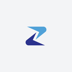 letter Z modern and corporate business logo icon design template