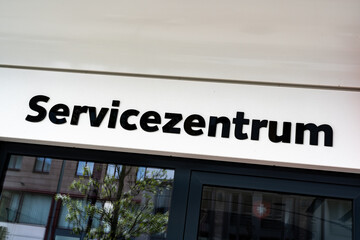 Obraz premium Servicezentrum