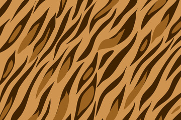 Tiger Pattern Illustration