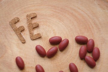 iron supplement pills  .Iron is used to treat anemia due to iron deficiency anemia, IDA, which is caused by chronic blood loss.