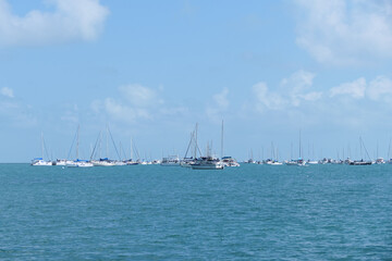 Fototapeta premium boats in the harbor
