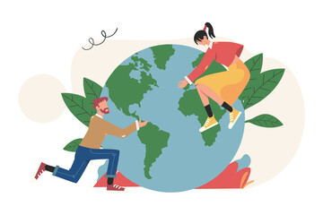 People are preparing for the holiday, saving the planet, World Environment Day