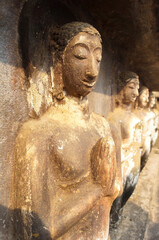 wat temple in sukhothai thailand