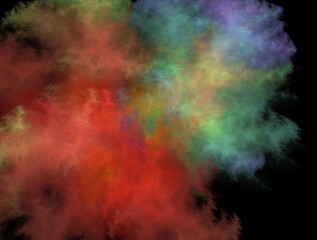 Imaginatory fractal background generated Image