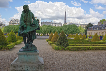  Boulevard near the House of Invalides. This place is visited by citizens
