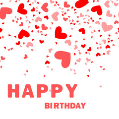 Happy birthday greeting card