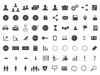 Web icon set