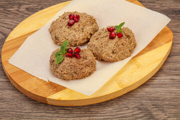 Georgian cuisine - pkhali from beans