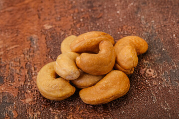 Natural organic Cashew nut heap
