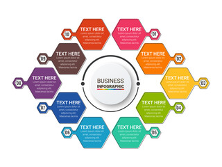 Infographic Templates for Business Vector Illustration. can be used for diagram infograph chart business presentation or web , Vector design element illustration