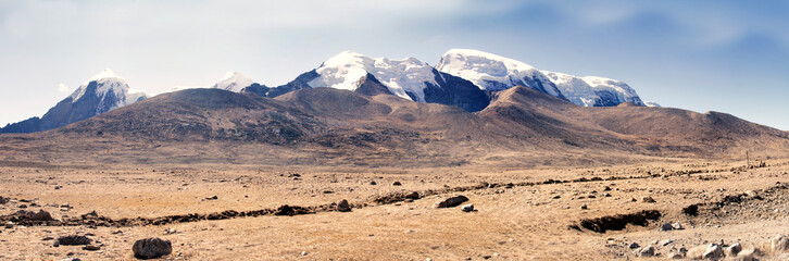 panorama of the mountains