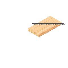 Crown sawblade icon. Isometric illustration of crown sawblade vector icon for web