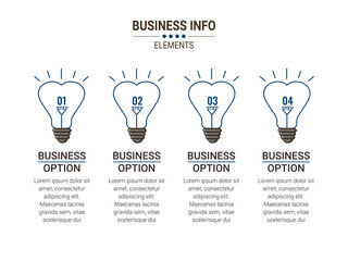 Business Infographics circle origami style Vector illustration. Can be used for flow charts, presentations, web sites, banners, printed materials. EPS 10