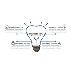 Business Infographics circle origami style Vector illustration. Can be used for flow charts, presentations, web sites, banners, printed materials. EPS 10