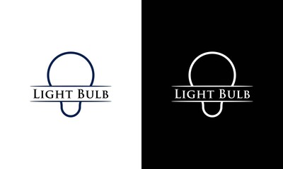 Creative idea logo template. logo idea vector design