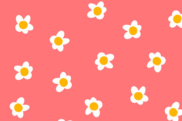 Tender floral pink digital background.