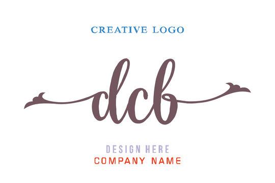 DCB lettering logo is simple, easy to understand and authoritative