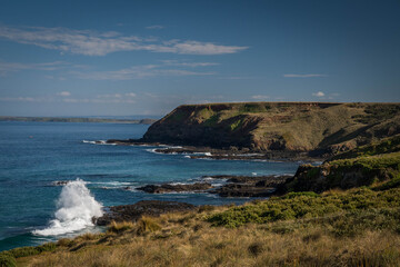 cliffs and ocean views