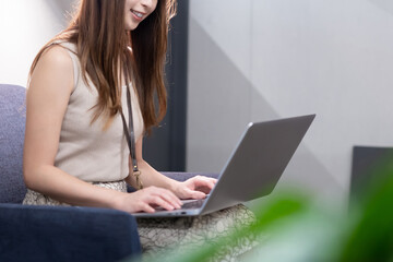 Naklejka premium ビジネスウーマン