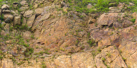 Surface of the rock. Natural background.