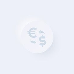 Exchange Euro to Dollar - Sticker