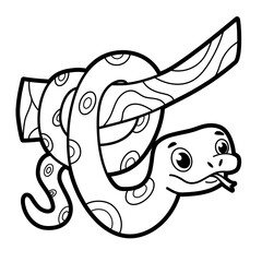 Coloring book or page