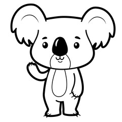 Obraz premium Coloring book or page