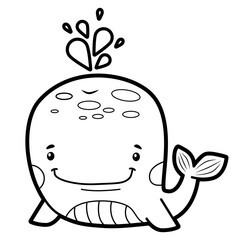 Coloring book or page