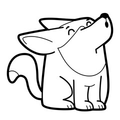 Coloring book or page