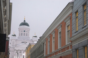 the Cathedral is in neoclassical style and was designed by Johann Carl Ludwig Engel. It is the...