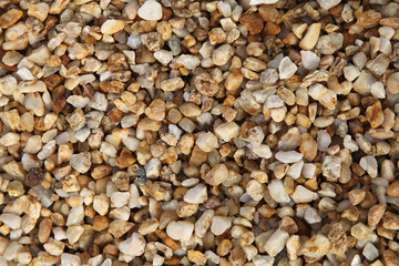 Gravier beige et blanc	
