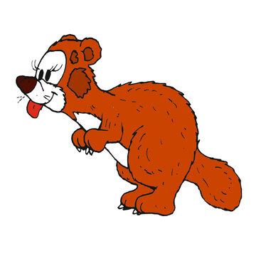 Marten Alps animal (comic, illustration)