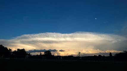 Naklejka premium Gewitterwolken