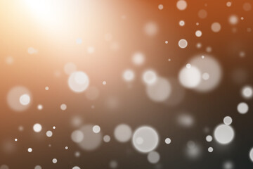 Festive abstract texture with bokeh on a dark background