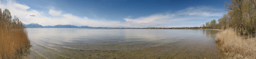 Mit dem Rad rund um den Chiemsee: Bei Seebruck