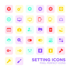 Setting Icons