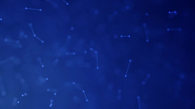 A beautiful background of interlacing elements in blue tones.