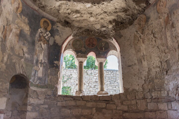 Fototapeta na wymiar Church of St. Nicholas. Fresco