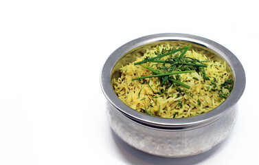 Arroz basmati en cuenco