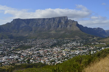 Fototapeta na wymiar Cape Town with Table Montain