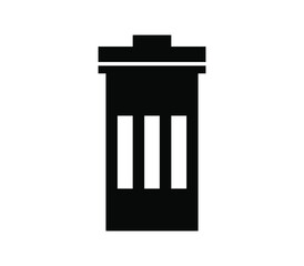 Trash bin icon