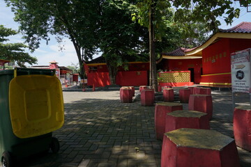 Semarang, 09 November 2020; Sam Poo Kong Temple in Semarang, is one of the tourist attractions and...
