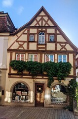 Fototapeta premium Old germen house in Roterbugg ob der Tauber